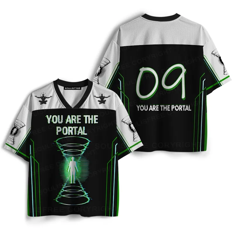 Soulisfree YOU ARE THE PORTAL Mesh Jersey