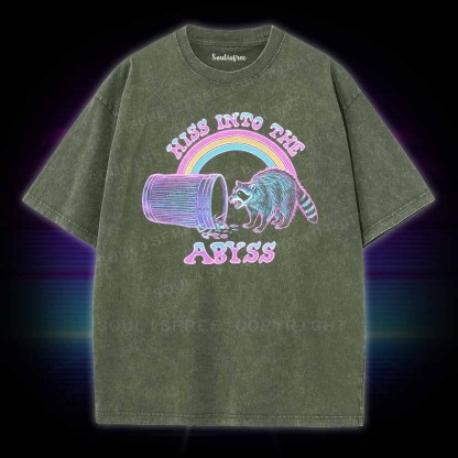 Soulisfree Hiss Into the Abyss Washed Tee