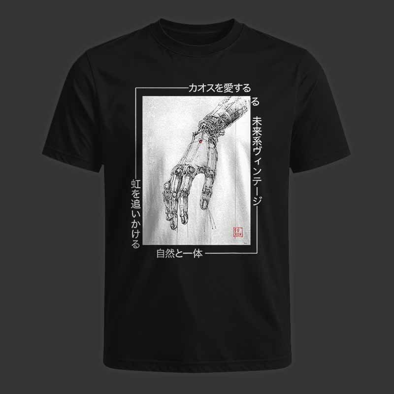 Soulisfree Cyberpunk Mechanical Hand Classic Tee