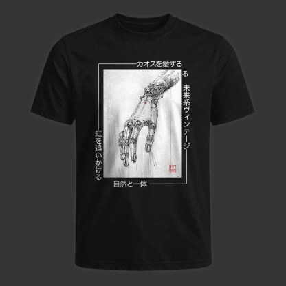 Soulisfree Cyberpunk Mechanical Hand Classic Tee