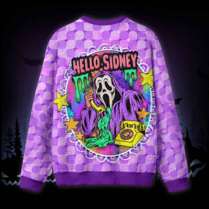 Soulisfree Hello Sydney Fuzzy Crewneck Sweater