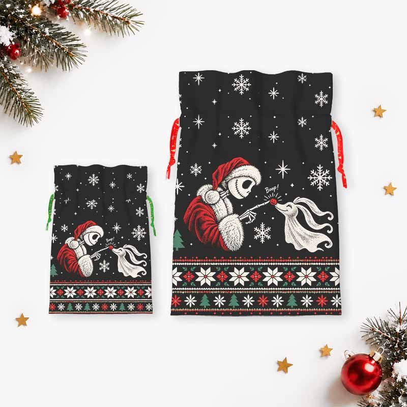 Soulisfree  Nightmare Christmas Christmas Gift Pouch