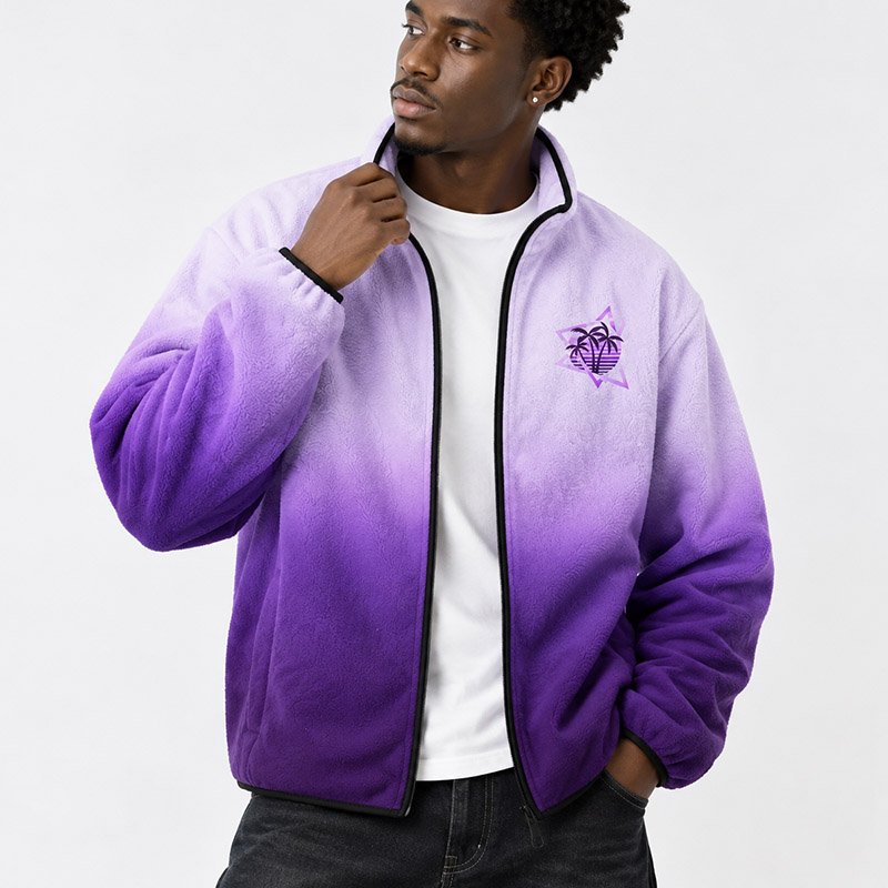 Soulisfree  Where The Mind Wanders Flannel Zip-Up Jacket