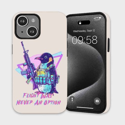Soulisfree Flight Was Never An Option Matte Phone Case