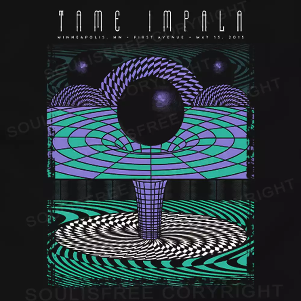 Deep In The Psychedelic World Ⅲ T-shirt