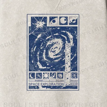 Space Exploration Fit Washed Sweatshirt