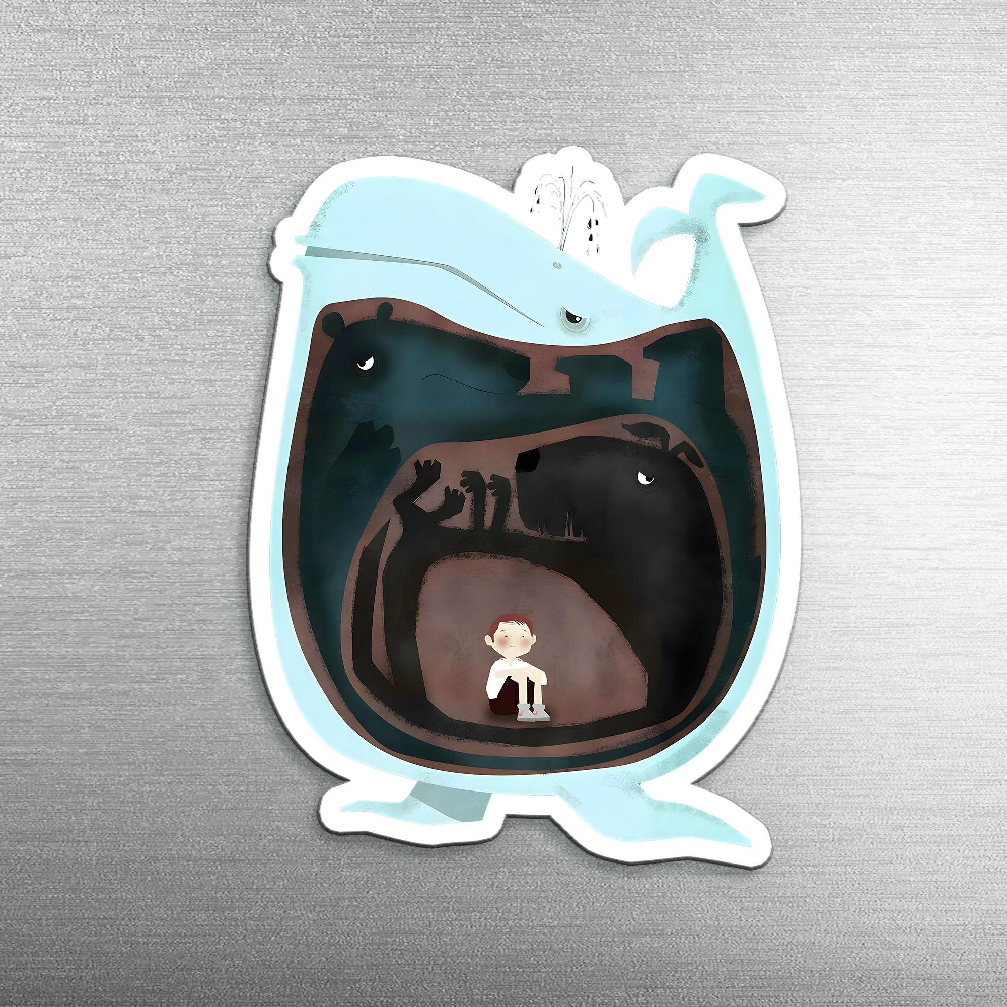 The Inner Self Fridge Magnet