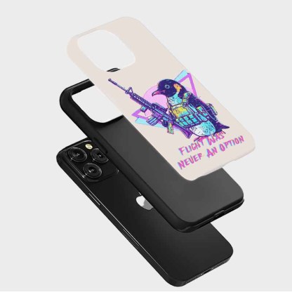 Soulisfree Flight Was Never An Option Matte Phone Case