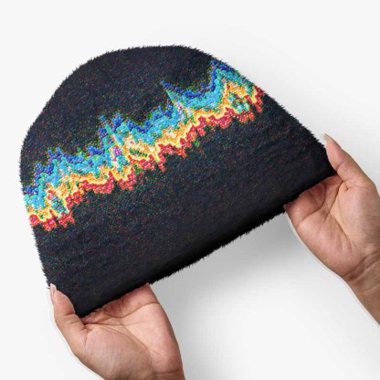 Soulisfree Energy Signal Fuzzy Beanie