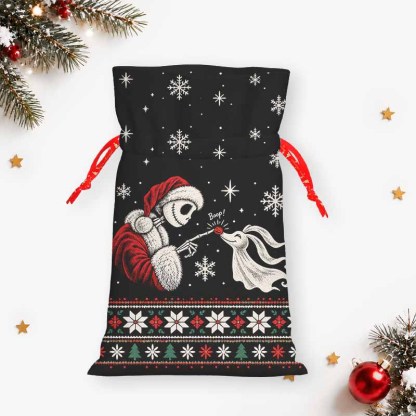Soulisfree  Nightmare Christmas Christmas Gift Pouch