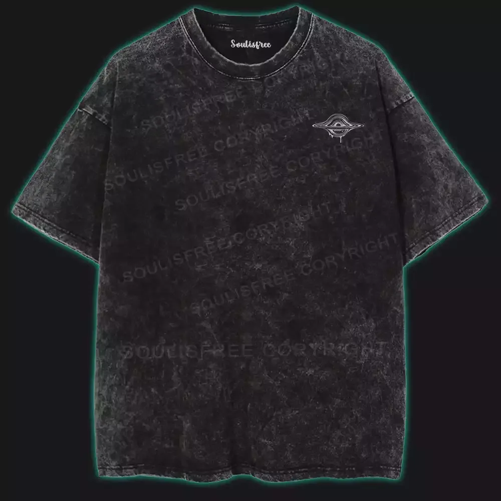 The Universe is Dying Washed Space T-shirt