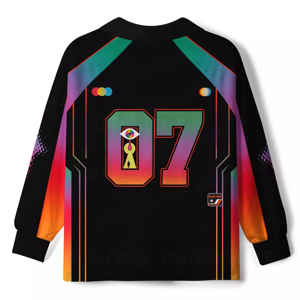 Step Into the Mind Long Sleeve Polo Jersey