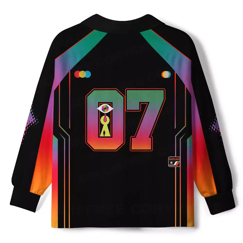 Step Into the Mind Long Sleeve Polo Jersey