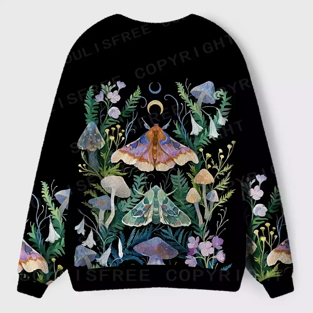 Fungal Moth Grove Ugly Cardigan Sweaters