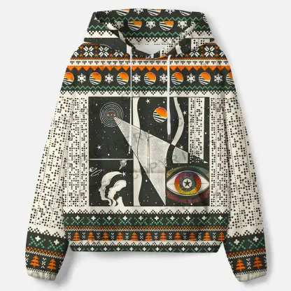 Visionary Space All-Over Print Hoodie