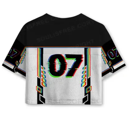 Mind Distortion Cropped Jersey