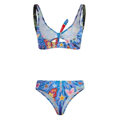 Soulisfree Stellar Wings Wave Glitch Bow Bikini