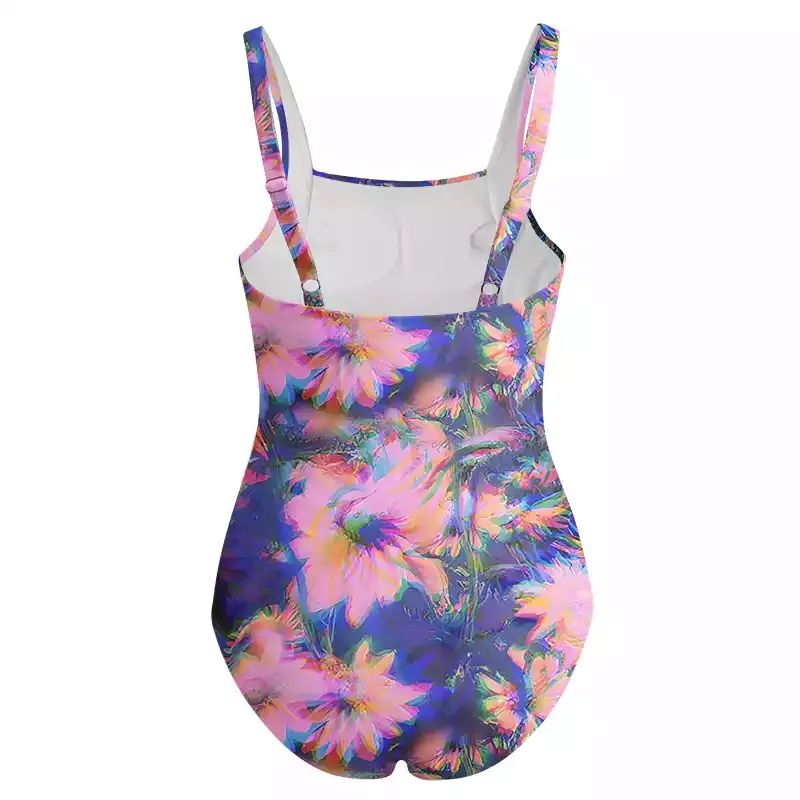 Soulisfree Iridescent Bloom One‑Piece Swimsuit