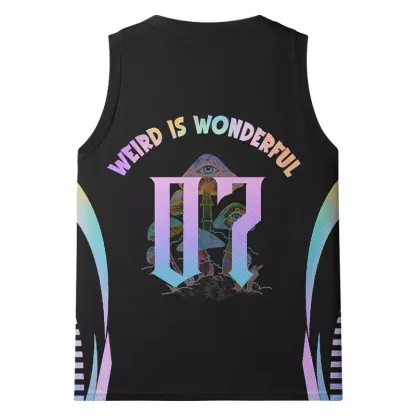 Soulisfree WEIRD IS WONDERFUL Mesh Tank