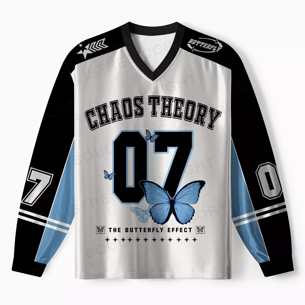Personalized Chaos Theory Long Sleeve Jersey