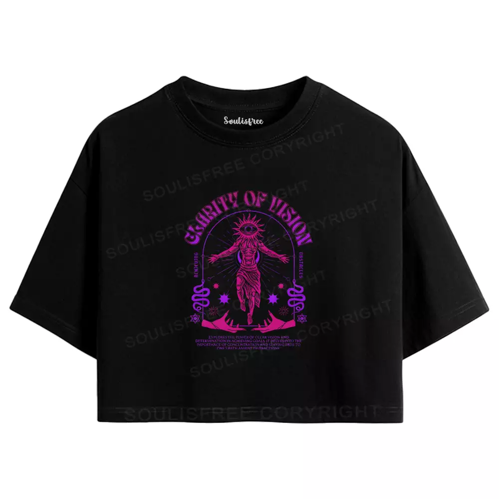 GLARITY OF VISION Crop Top