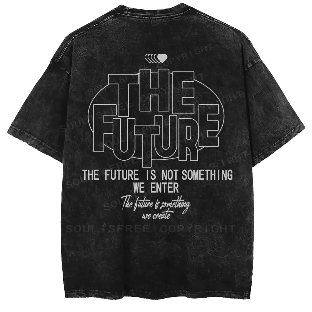 THE FUTURE Washed T-shirt