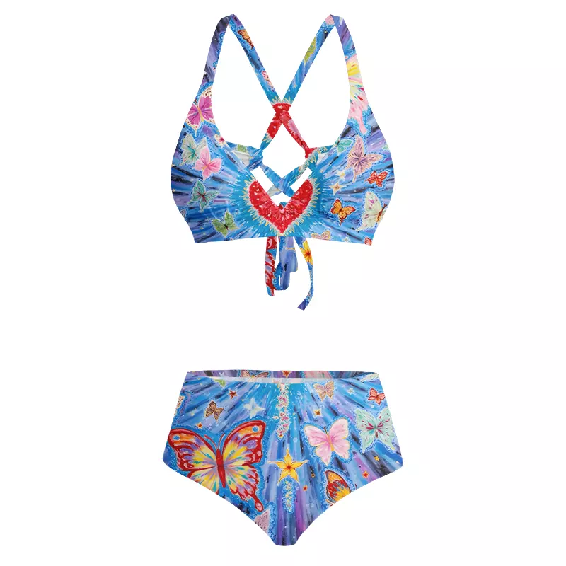 Soulisfree  Stellar Wings Wave  Glitch Cross Bikini