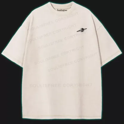 IT WILL PASS Washed Space T-shirt