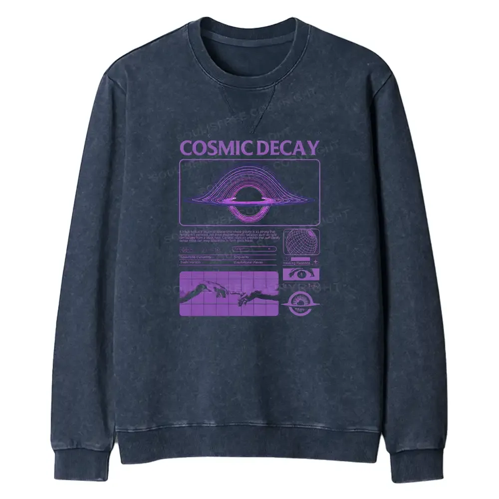 The Eternal Disappearance Regular Fit Washed Sweatshirt