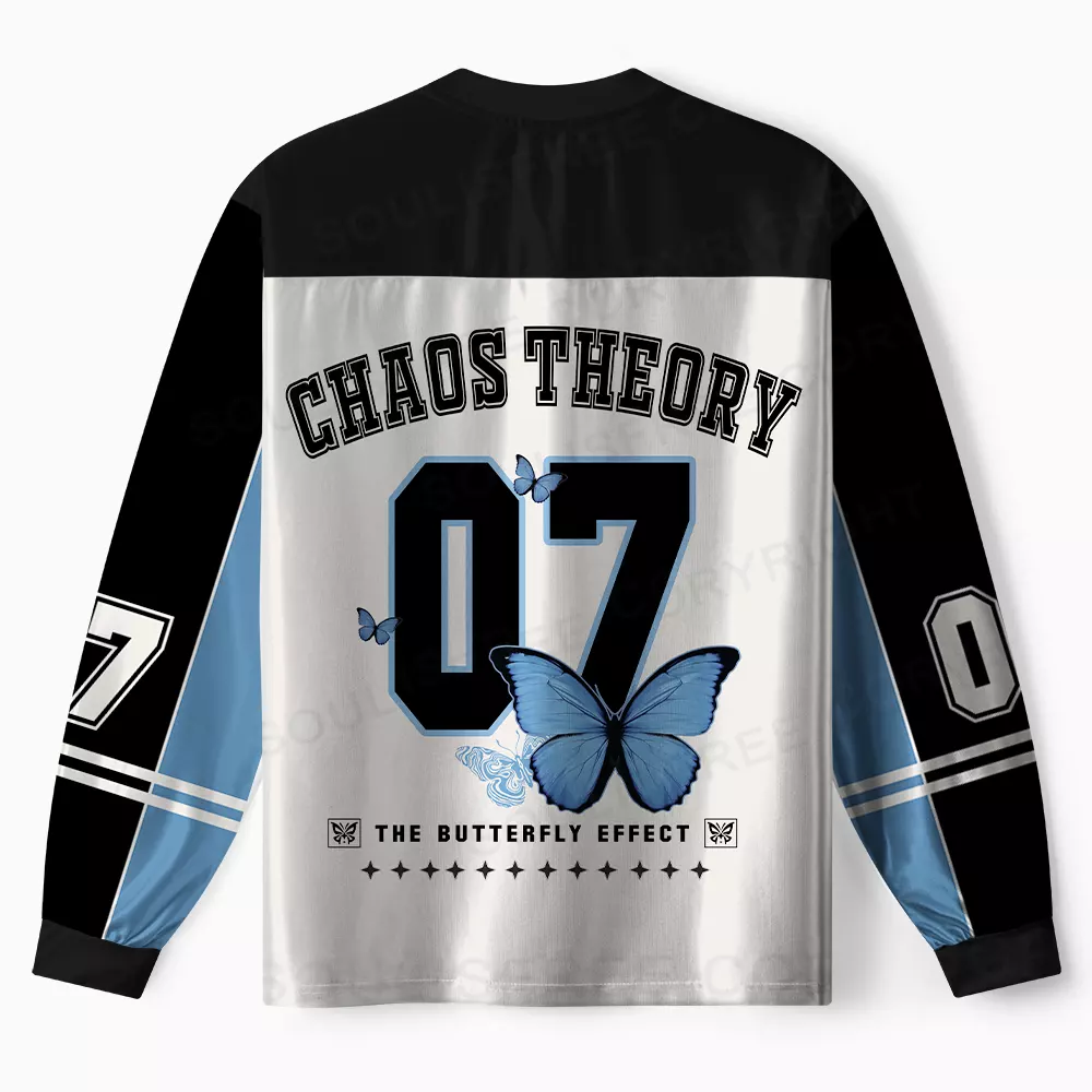 Personalized Chaos Theory Long Sleeve Jersey