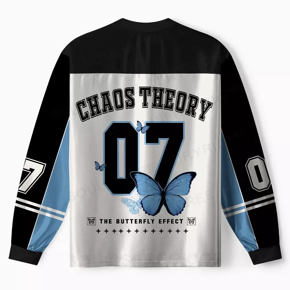 Personalized Chaos Theory Long Sleeve Jersey