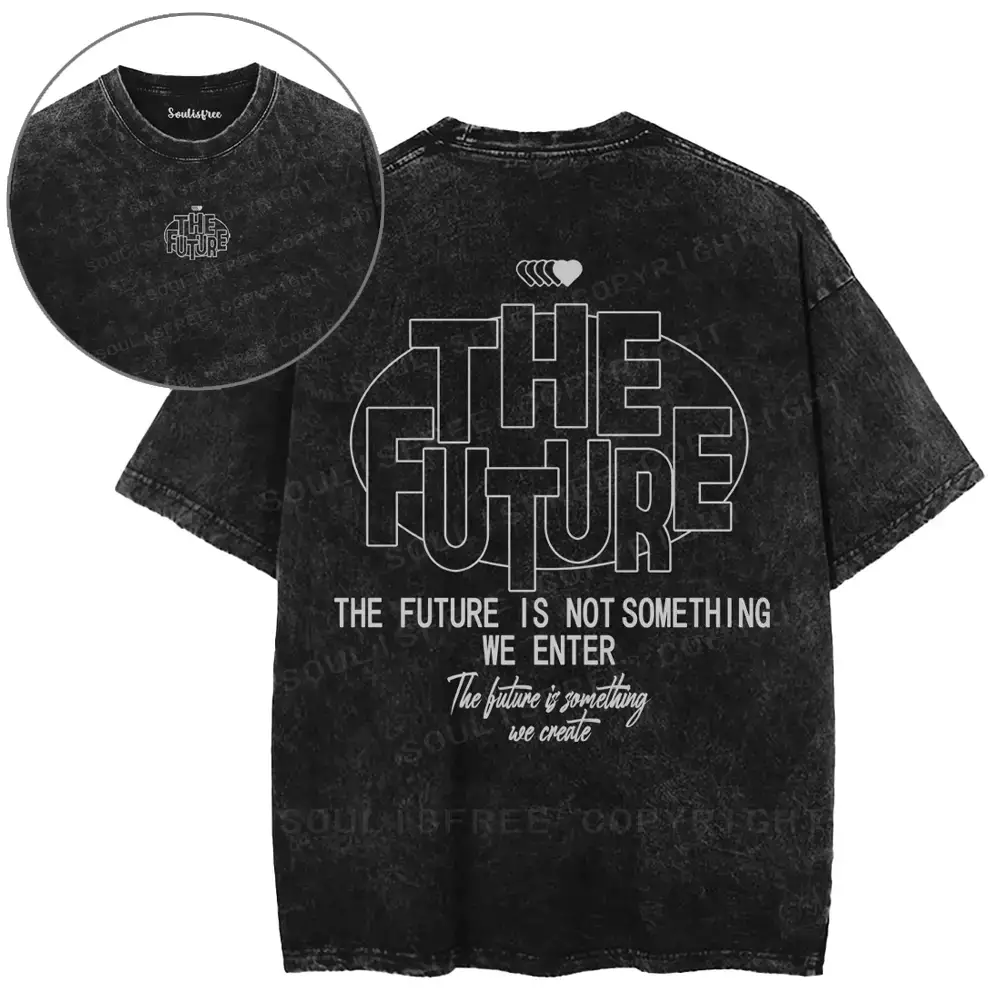 THE FUTURE Washed T-shirt