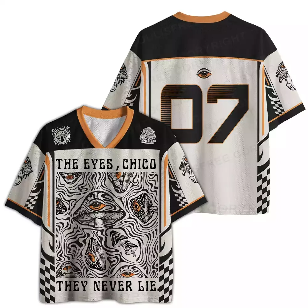Eyes Never Lie Mushroom Mesh Jersey