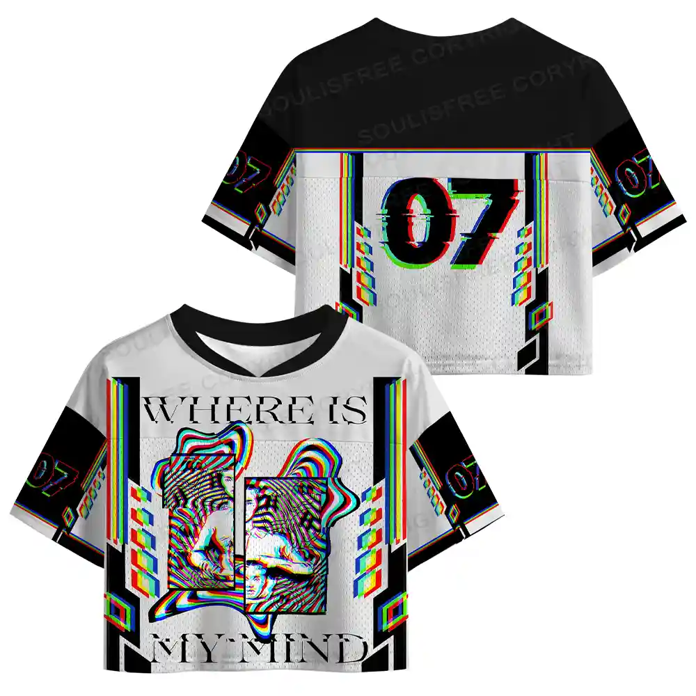 Mind Distortion Cropped Jersey