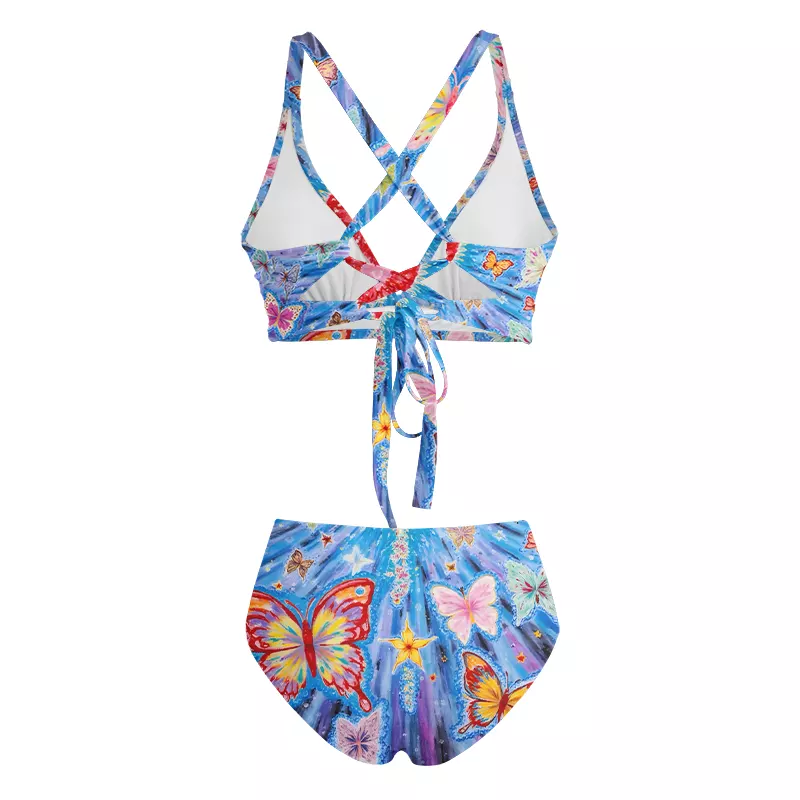 Soulisfree  Stellar Wings Wave  Glitch Cross Bikini