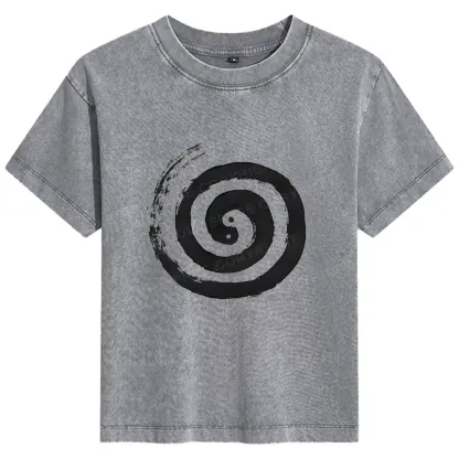 The Cycle Of Life Basic Washed T-shirt