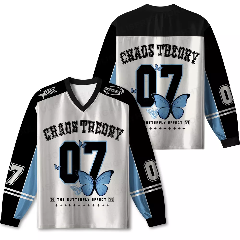 Personalized Chaos Theory Long Sleeve Jersey