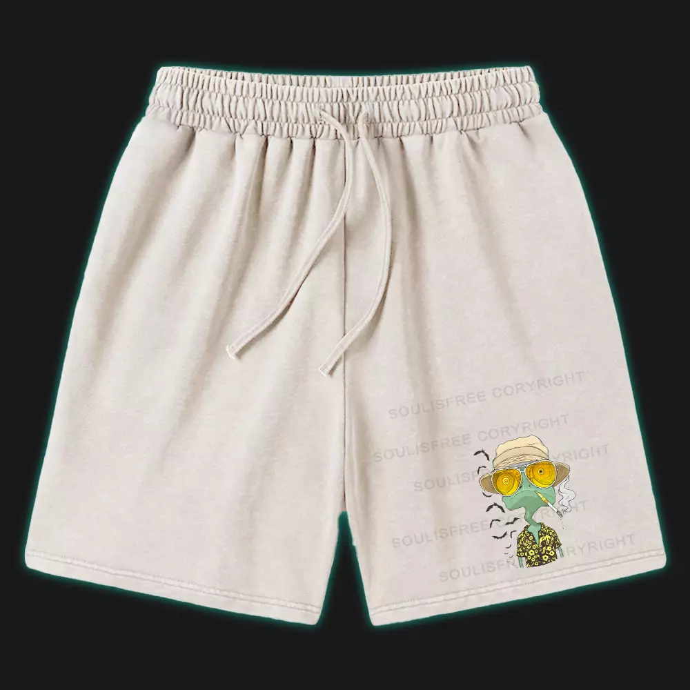 On Vacation Washed Shorts