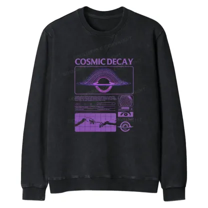 The Eternal Disappearance Regular Fit Washed Sweatshirt