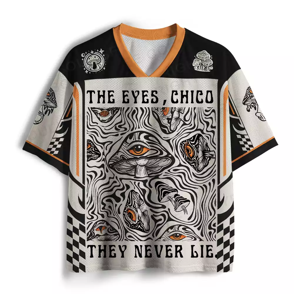 Eyes Never Lie Mushroom Mesh Jersey