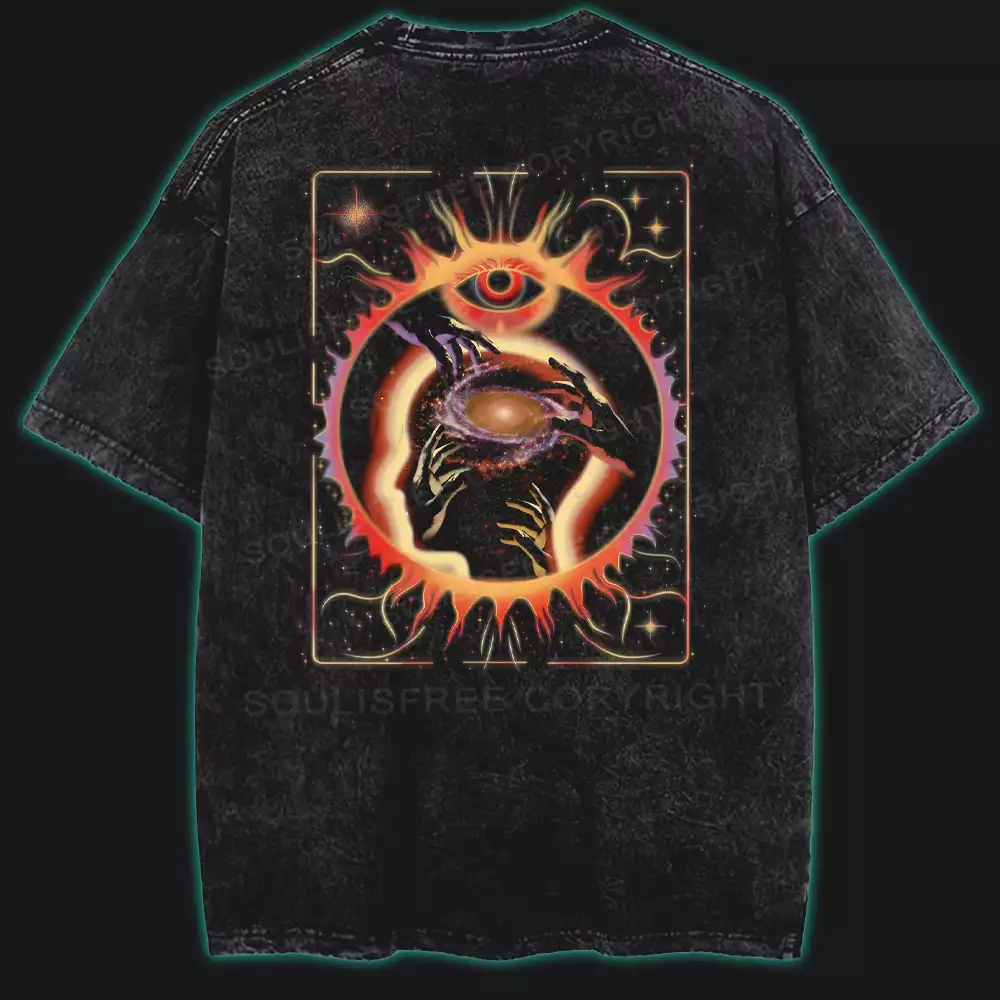 Mind of the Universe Washed Space T-shirt