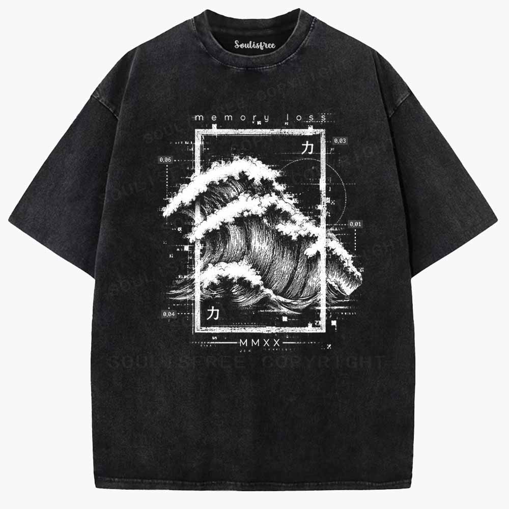 Soulisfree The Endless Wave Washed Tee