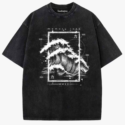 Soulisfree The Endless Wave Washed Tee