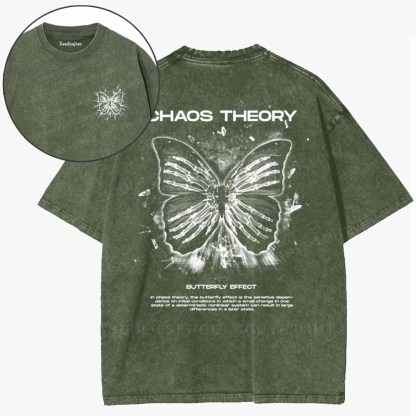 Soulisfree Small Wings, Infinite Chaos Washed Tee