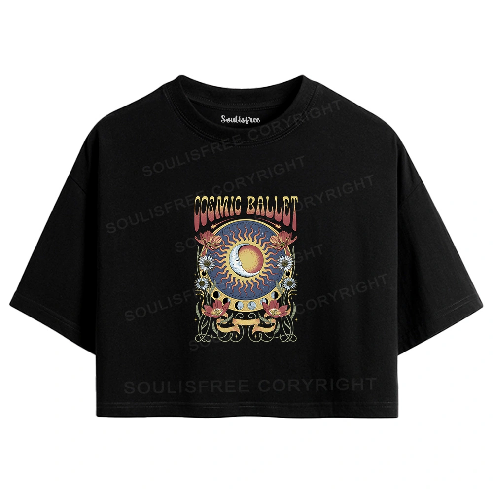 Psychedelic Ballet Crop Top
