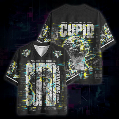 Soulisfree CUPID IS THINKING Mesh Jersey