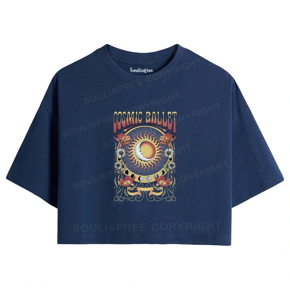 Psychedelic Ballet Crop Top