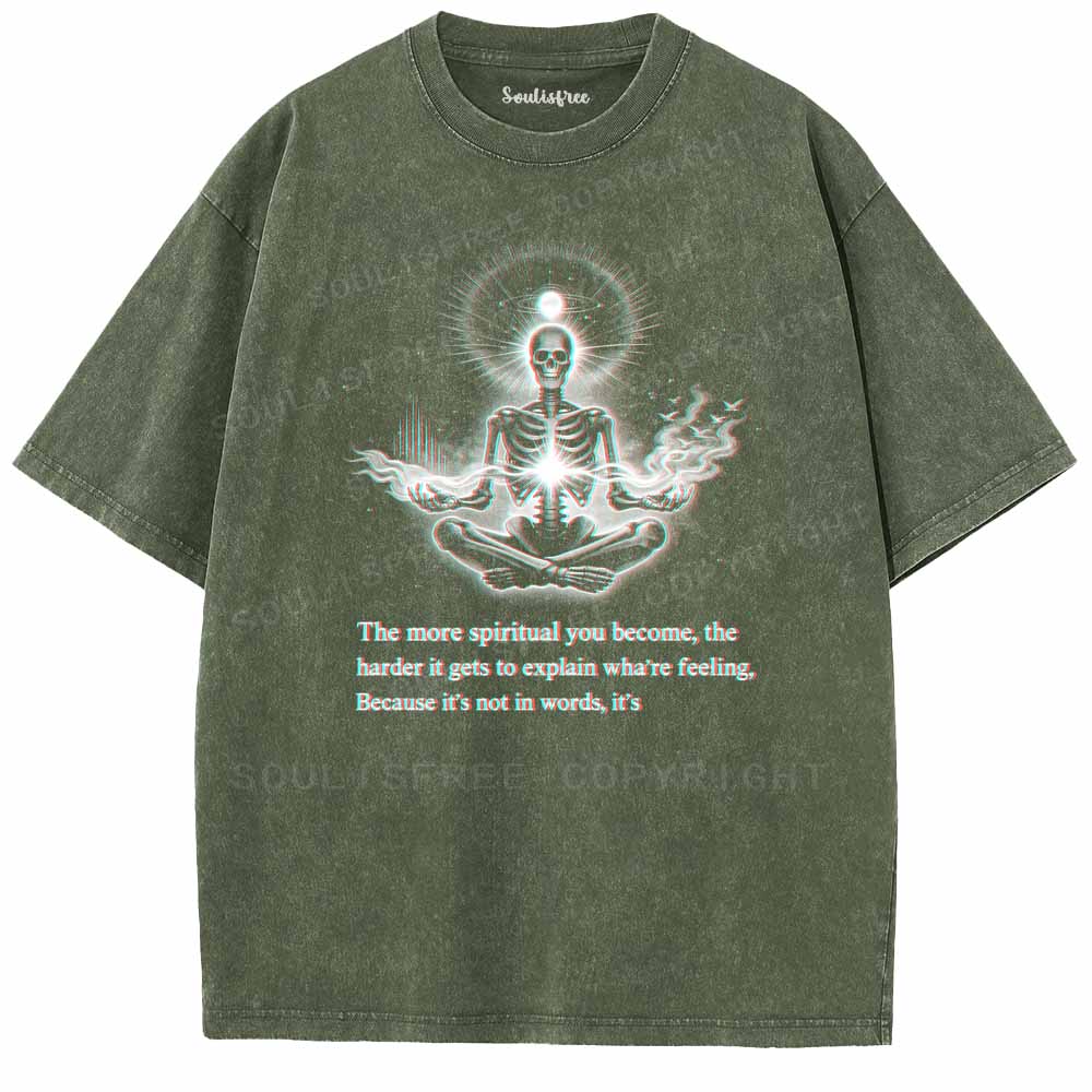Soulisfree  Soul Over Speech Washed Tee