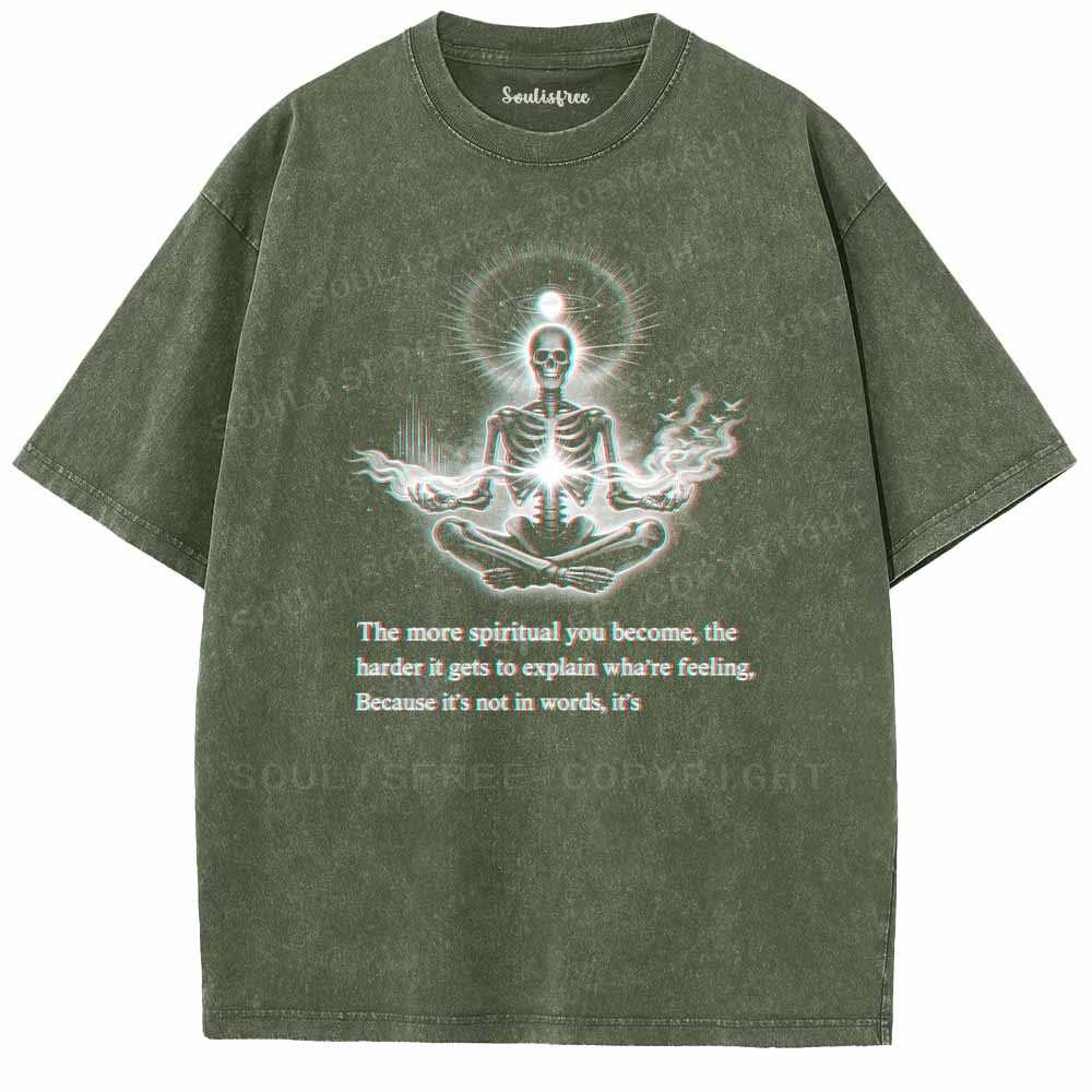 Soulisfree  Soul Over Speech Washed Tee