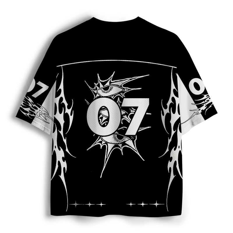 Soulisfree Lowest Points Graphic Mesh Jersey